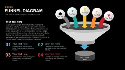 Funnel Diagram Powerpoint Template