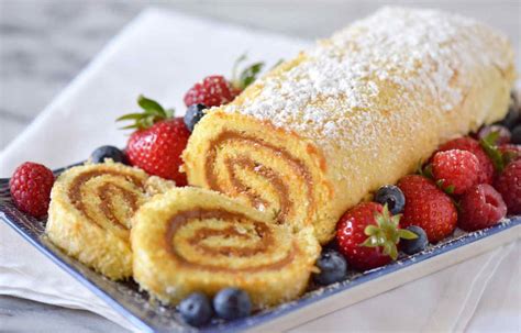 Pionono Filled with “Manjar Blanco”: A Traditional Peruvian Dessert ...