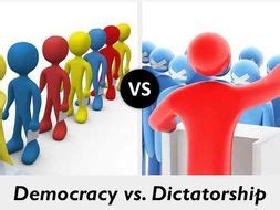 Democracy Vs Dictatorship | Teaching Resources