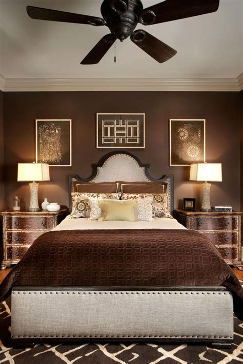 Bedroom in Chocolate Brown | Brown bedroom, Brown furniture bedroom ...