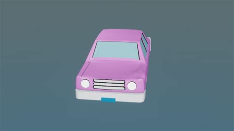 The Simpsons Family Car 3D Model - TurboSquid 2089832