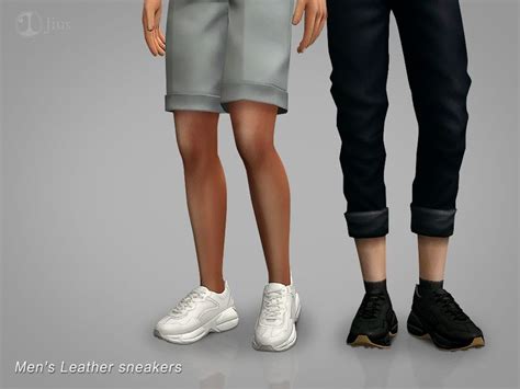 Jius-Men's Leather sneakers 01 in 2021 | Sims 4 mods clothes, Sims 4 cc ...