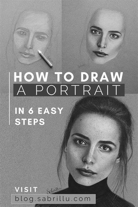 How to draw a portrait - VIDEO TUTORIAL - Illustration & Drawing Blog ...