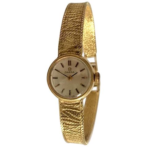 Omega DeVille 1970s Gold Watch Bracelet | Omega watch women, Omega ...