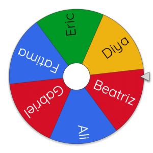 Wheel of Names | Random Name Picker Website | NC School-Based Physical ...