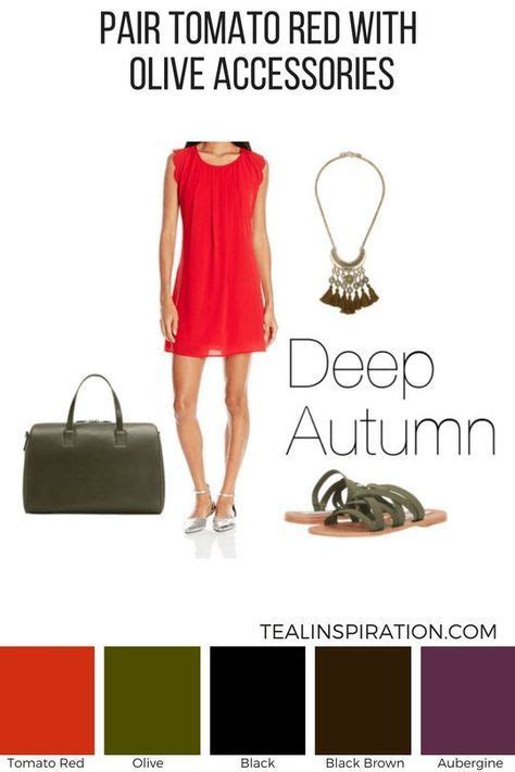 How to Wear Red if You’re an Autumn | Autumn color palette fashion ...