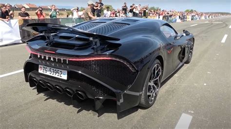 Bugatti La Voiture Noire Joins World's Most Expensive Cars At Drag Strip