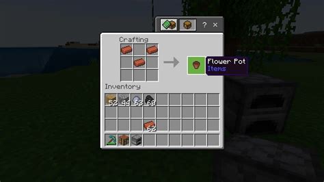 How to Make a Flower Pot in Minecraft