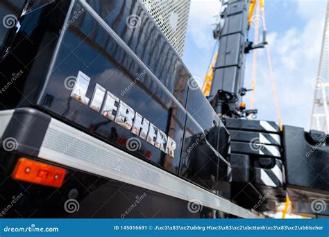 Liebherr Logo On A Black Crane Editorial Photo | CartoonDealer.com ...