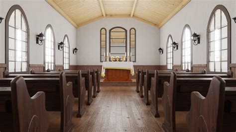 ArtStation - Church Interior | Resources