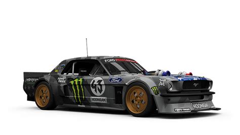 Ken Block #43 Ford Mustang 1965 HOONIGAN HOONICORN RTR V2 1:18 ...