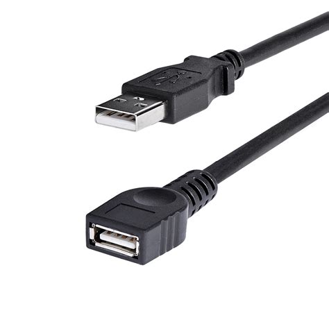 Max 77% OFF 6 Ft USB 2.0 High-Speed Type A Male to Black Cable ...