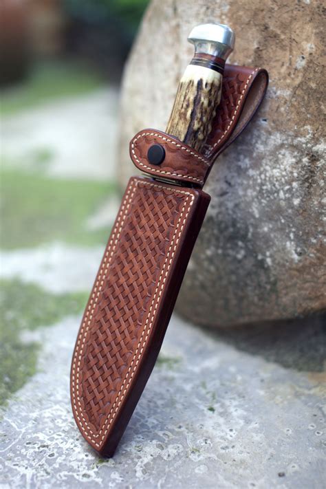 Knife holster - LION HOLSTERS | Flickr - Photo Sharing! Leather Art ...