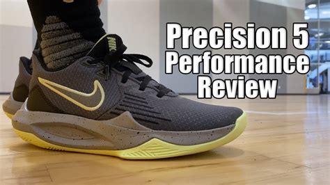 Nike Precision 5 Performance Review - YouTube