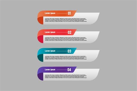 Banner set infographic design concept