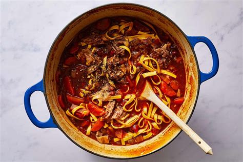 Braised Beef Short Rib Soup With Noodles Recipe