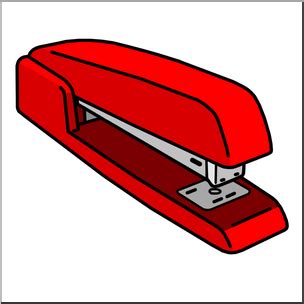 Clip Art: Stapler Color – Abcteach