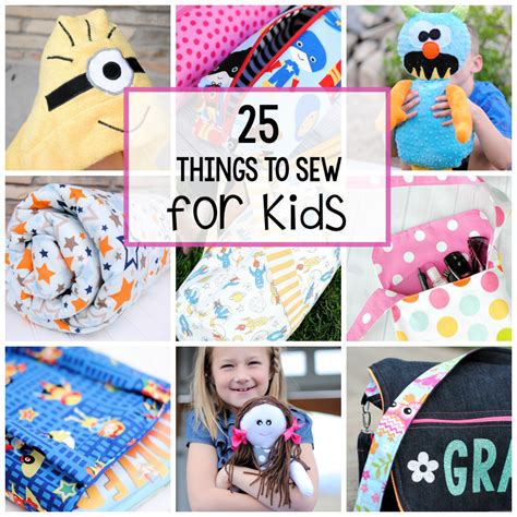 25 Sewing Patterns for Kids | Sewing for kids, Easy sewing, Diy sewing ...