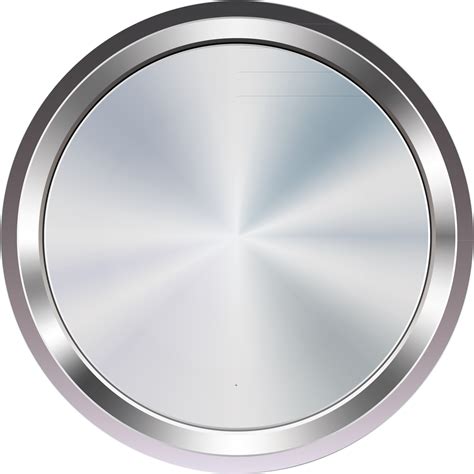 Cirlce Metallic PNG Free Image | PNG All