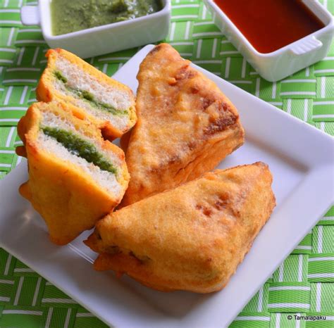 Bread Pakoda ~ Tamalapaku