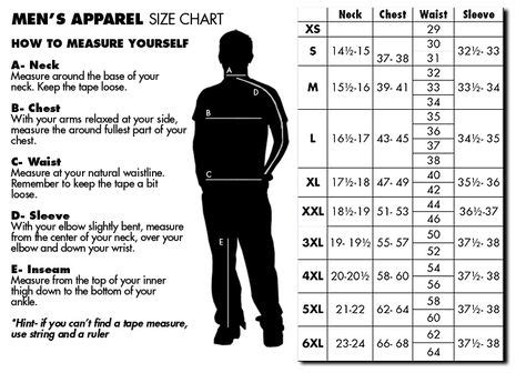 mens size chart - Google Search | Wrap coat, Dress for success, Men