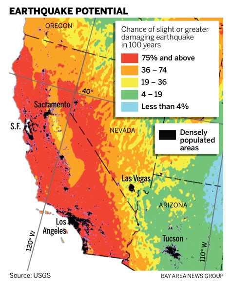 Did you feel that? USGS releases new earthquake map – Times Herald Online