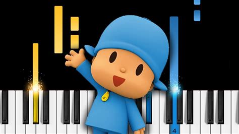 Pocoyo Theme Song - Piano Tutorial / Piano Cover - YouTube