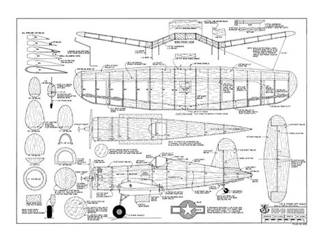 F4u corsair cutaways and plans - bagplm