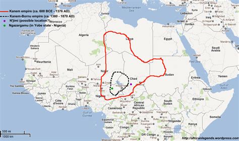 The Kanem-Bornu Empire: linking ancient Chad, Libya, Cameroon, Niger ...