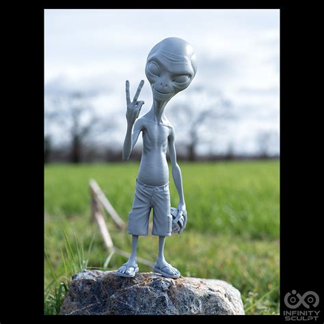 STL file Paul the alien 👽 ・3D printer design to download・Cults