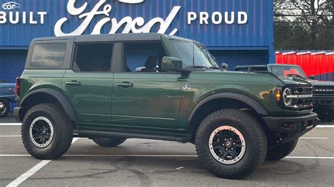 2022 Ford Bronco Updated With Two New Colors