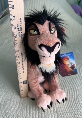 Disney Store Lion King Scar Plush With Tags | #4665162878