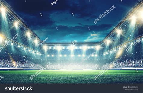 31,002 Football Stadium Night Stock Photos, Images & Photography ...