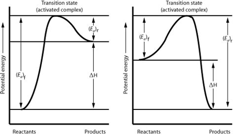 Chemistry Graphs: Potential Energy Diagrams