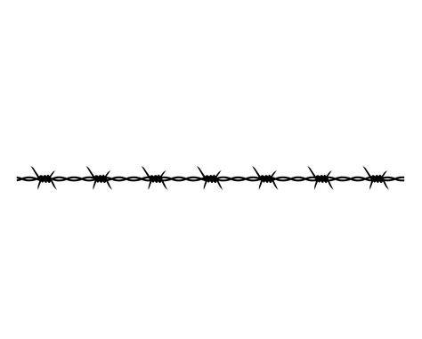 Barbed Wire Svg, Barb Wire Png , Fence Svg, Fence Png, Fence Clipart ...