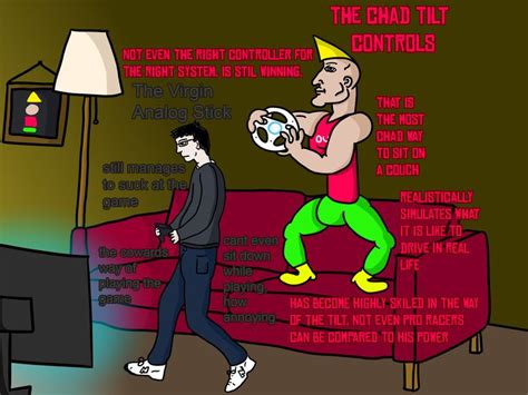 Virgin Analog v. CHAD TILT | Virgin vs. Chad | Chad, Really funny ...