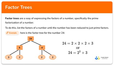 Factor Trees Worksheet Teaching Resource (Teacher-Made), 40% OFF