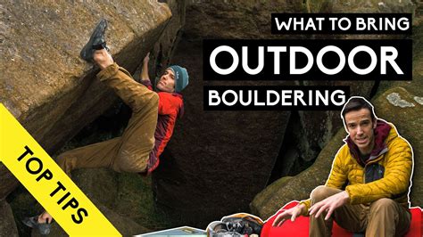 Bouldering Gear List: The Essentials | Back to Climbing Outdoors - YouTube