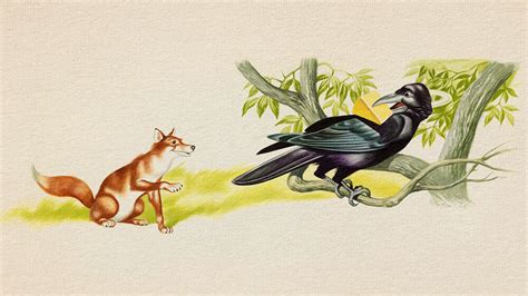 The Fox and the Crow - Aesop’s Fable - Fairy Tales