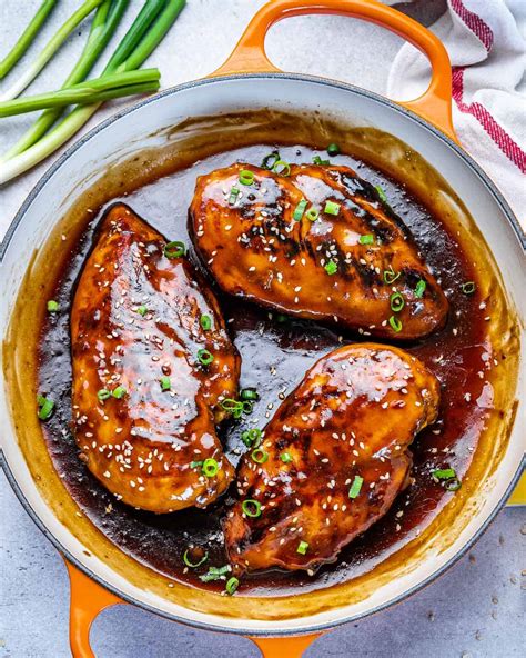 Sweet and Spicy Asian Chili Chicken Breast - Healthy Fitness Meals