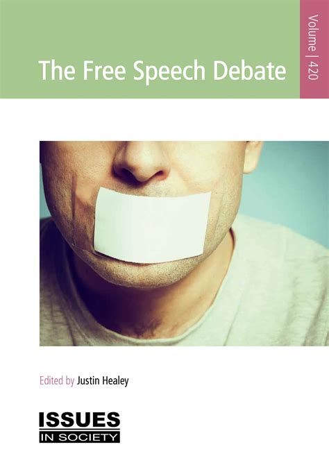 The Free Speech Debate - The Spinney Press