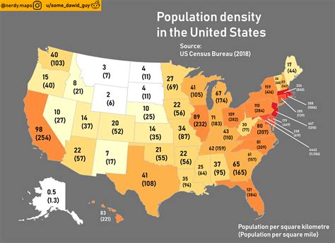 United States Population Map