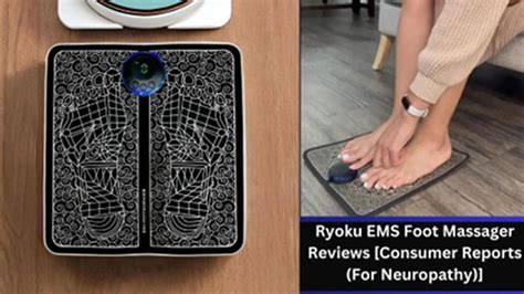 Ryoku EMS Foot Massager Reviews [Consumer Reports (For Neuropathy)]