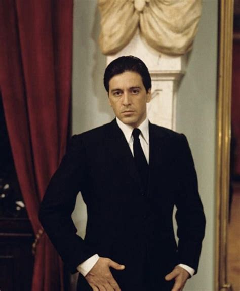 Photo of young Al Pacino on the set of The Godfather | Pinned by ...