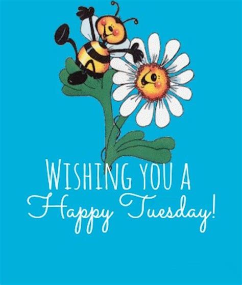 a card with two bees on top of a flower and the words wishing you a ...