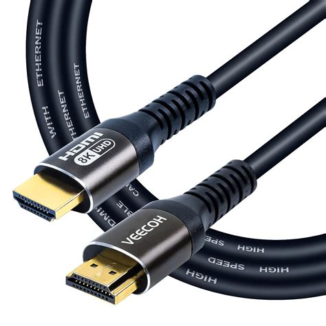 8K HDMI 2.1 Cable 25Ft/8M,Ultra High Speed,HDR 48Gbps 8K@60Hz 4K@120Hz ...