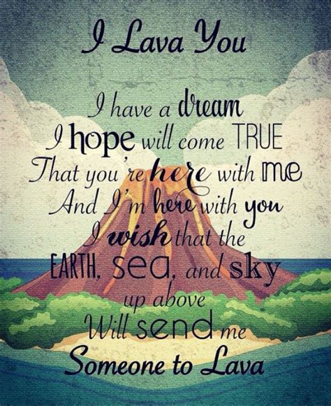 The Lava Song | Disney and dreamworks, Disney fun, Disney quotes