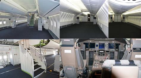 Boeing 747 - Green Interior