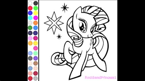 My Little Pony Coloring Games Online For Kids Free - YouTube