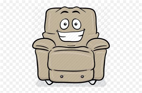 Armchair Emoji Cartoons - Chair With A Face,Chair Emoji - free ...